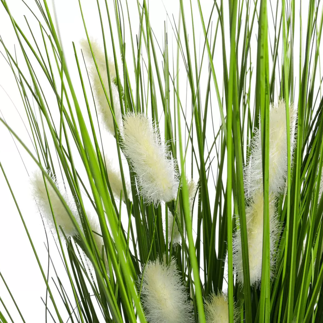 Decoración De Verano | Hierba Decorativa>DecoWoerner Hierba Decorativa De Terciopelo 25 X 25 X 50 Cm verde