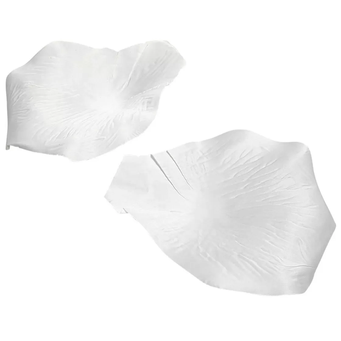 Decoración Dispersa | Decoración Temática>DecoWoerner Hojas De Rosas Decorativas XL, Ø 28 Cm, , 30 Piezas blanco