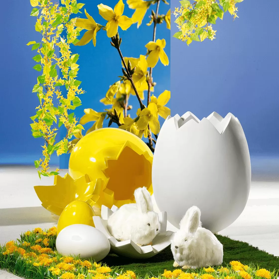 Decoración De Pascua>DecoWoerner Huevo De Pascua Decorativo, Longitud 70 Cm amarillo