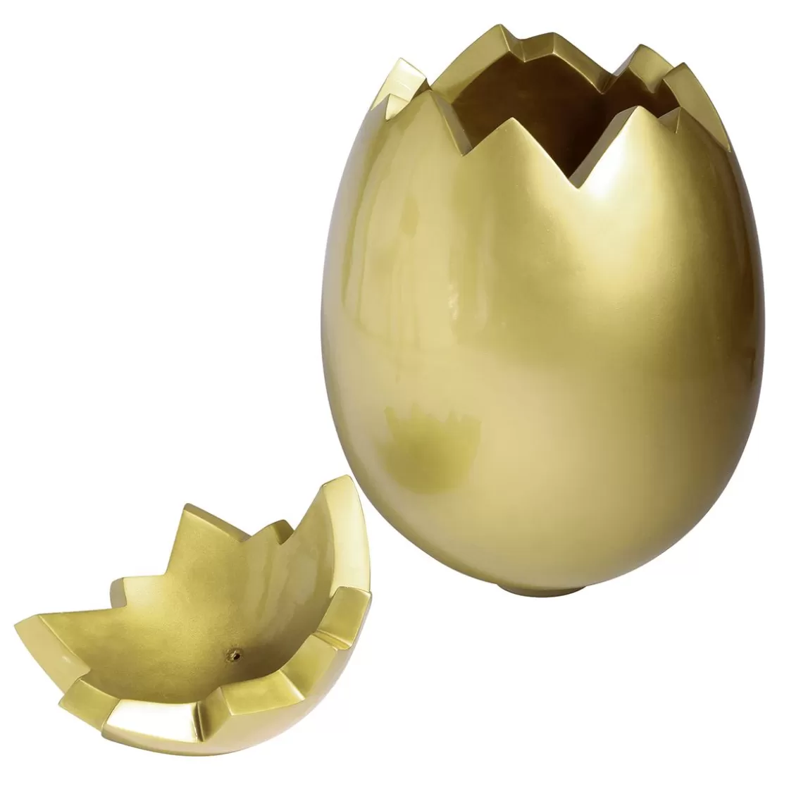 Decoración De Pascua>DecoWoerner Huevo De Pascua Decorativo, Longitud 70 Cm, oro