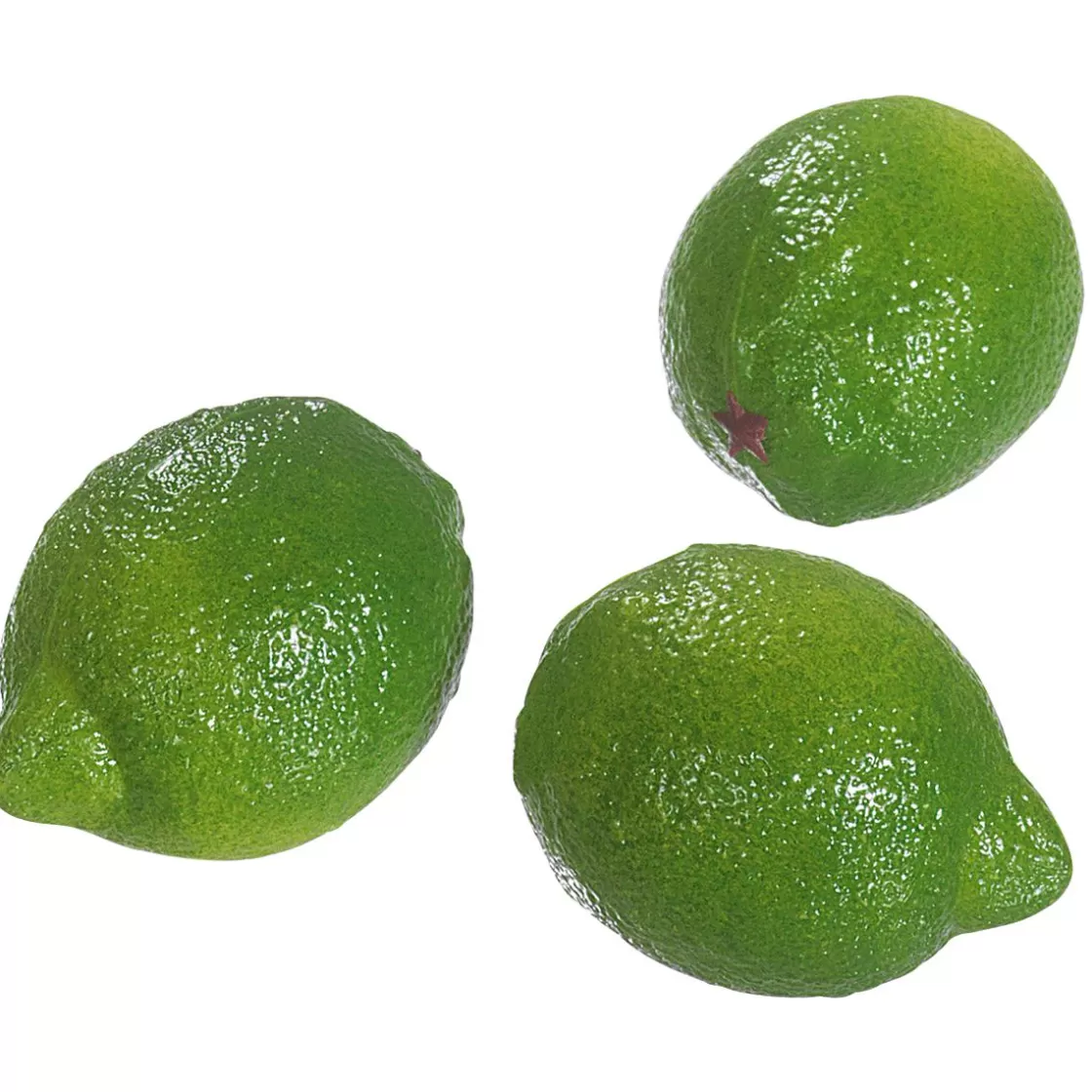 Frutas>DecoWoerner Imitación De Limetas, 3 Piezas verde