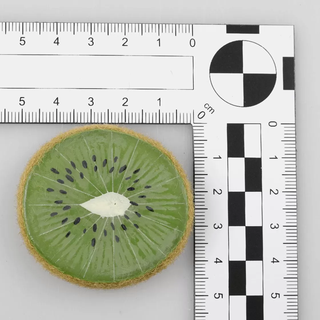 Frutas>DecoWoerner Imitación De Rodajas De Kiwi, 5 Piezas verde