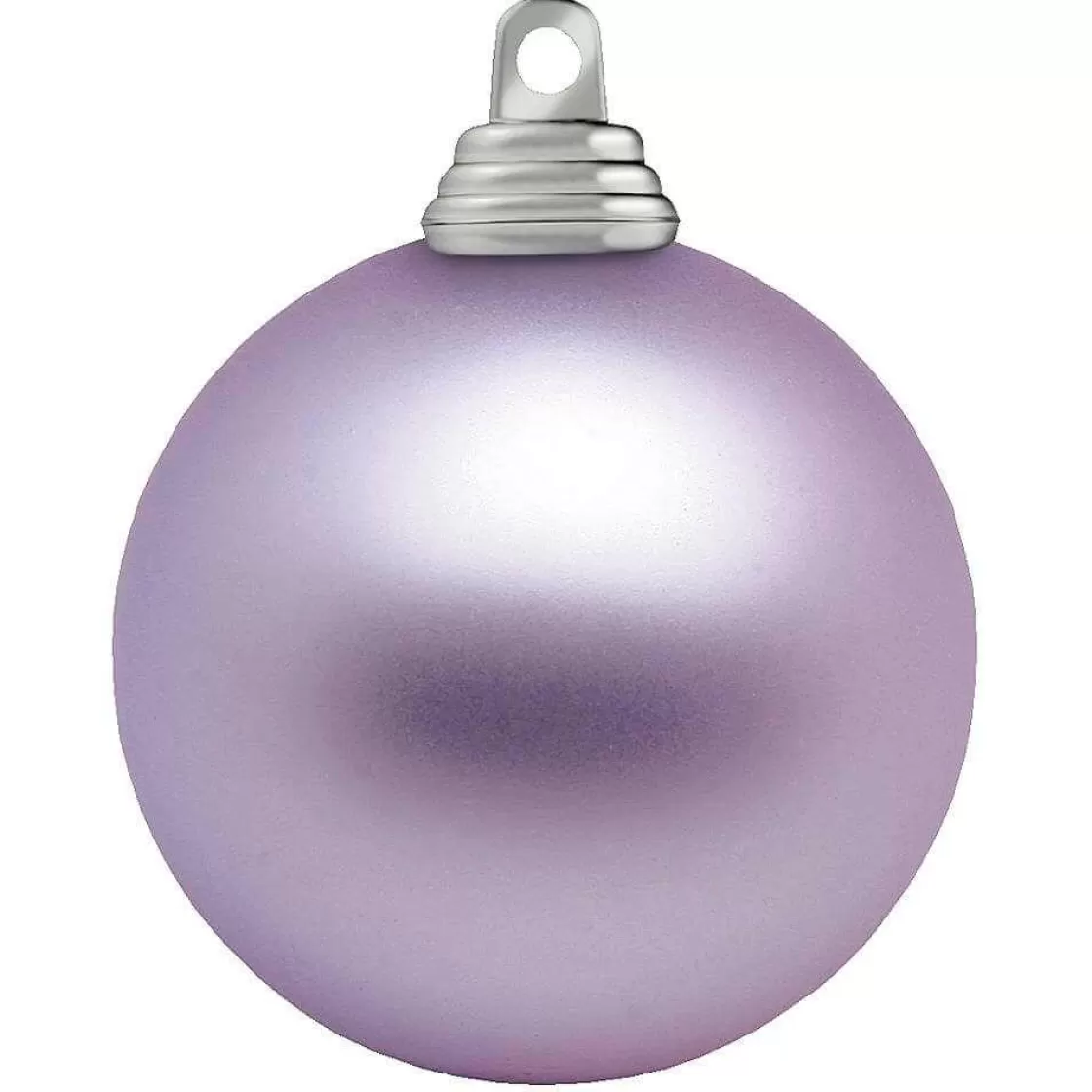 Bolas De Navidad>DecoWoerner Lavanda, Bolas De Navidad De Plástico Mate, Ignífugo, 6 Cm Ø - 24 Piezas violeta