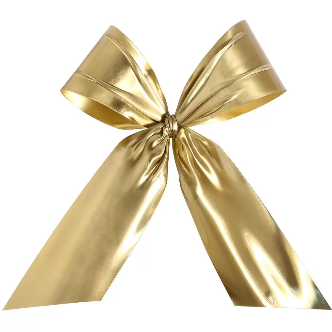 Decoración Navideña Xxl>DecoWoerner Lazo Decorativo Para Exterior, 70 Cm Dorado, B1 oro