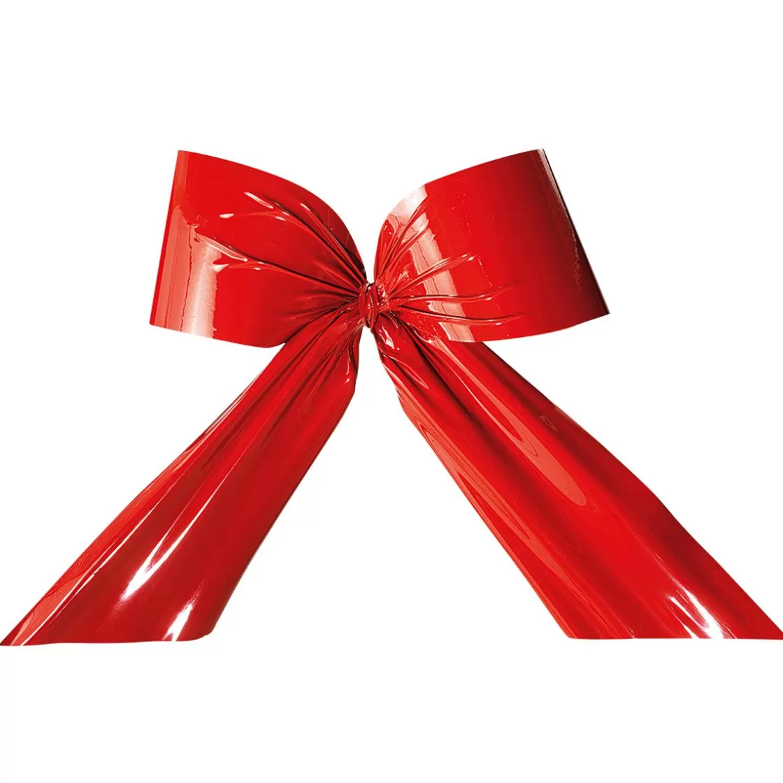 Decoración Navideña Xxl>DecoWoerner Lazo Decorativo Para Exterior, 100 Cm, B1 rojo
