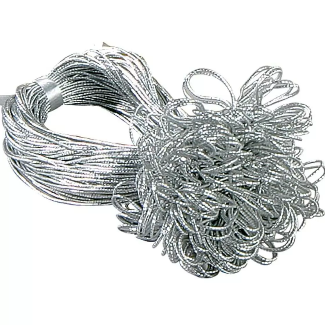 Lazos De Regalo>DecoWoerner Lazo Decorativo Plateado Longitud 40 Cm, 100 Piezas plata
