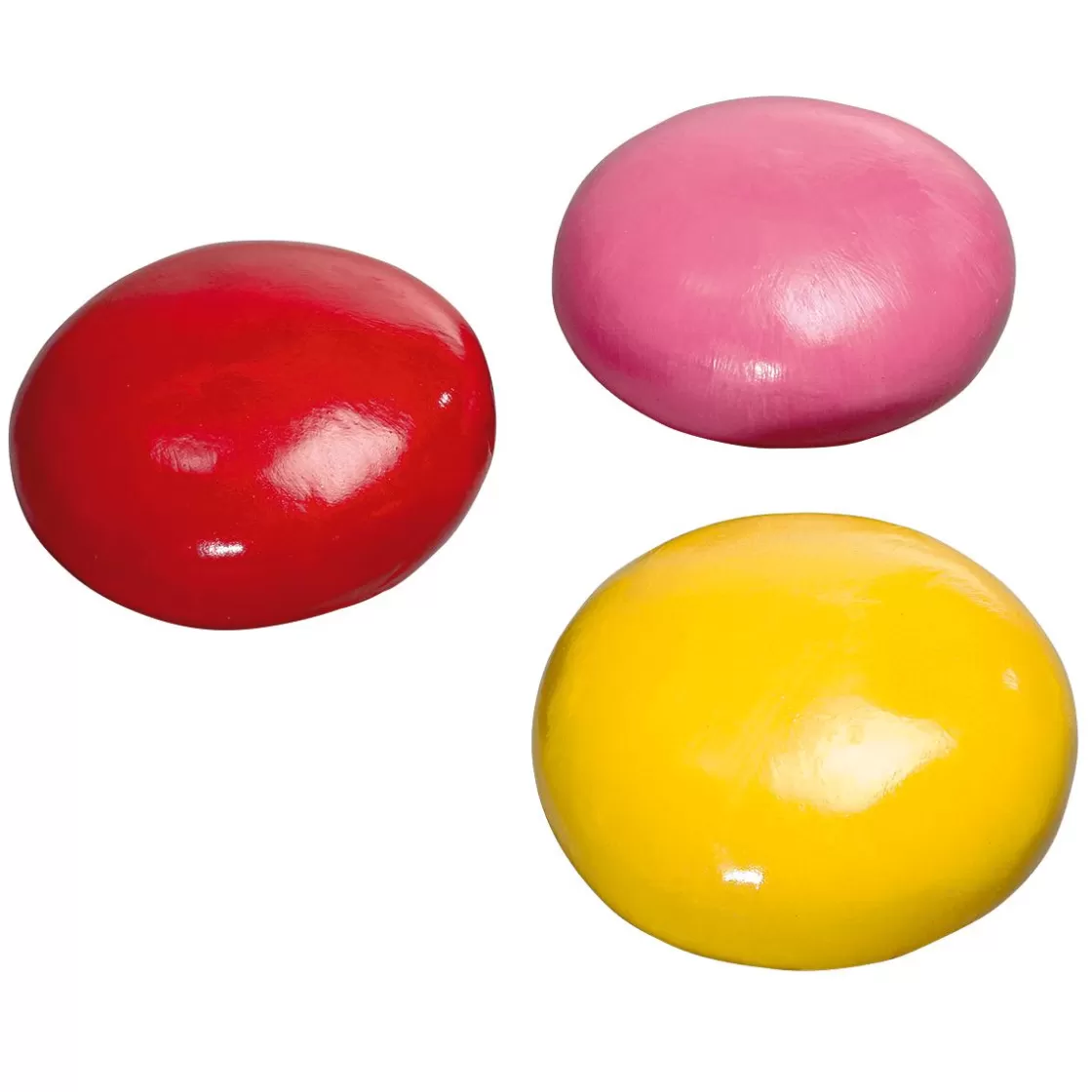 Chupetes Xxl>DecoWoerner Lentejas De Chocolate XXL Alimento De Imitación Ø 15 Cm Rojo/fucsia/amarillo multicolor