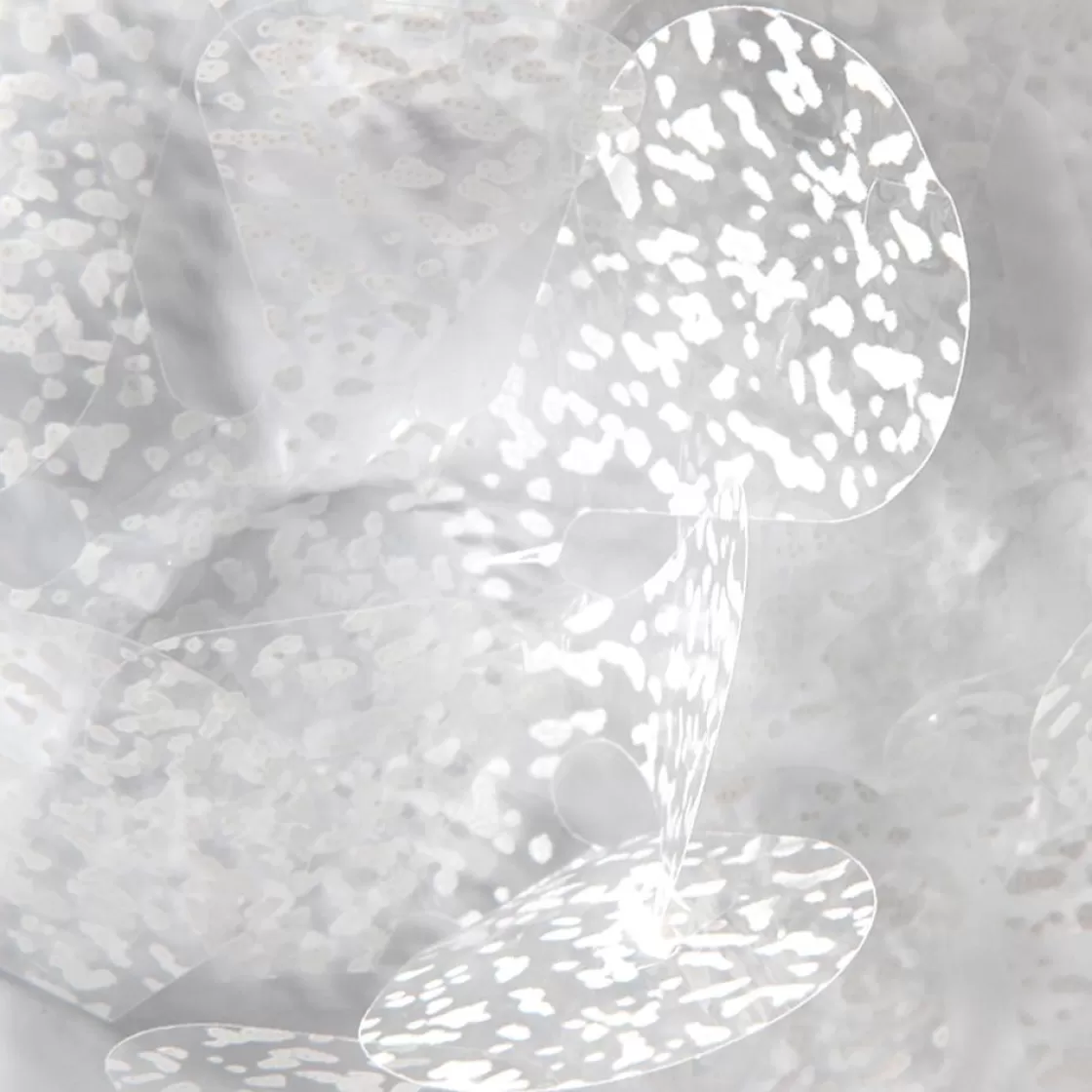 Láminas Y Películas Decorativas | Decoración De Invierno>DecoWoerner Lámina De Plástico Con Efecto Troquelado , Anchura: 90 Cm transparente