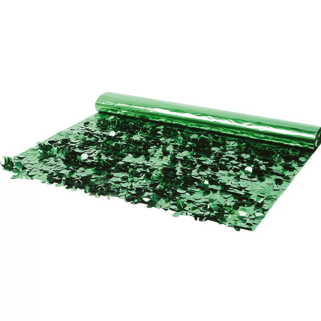 Láminas Y Películas Decorativas>DecoWoerner Lámina Troquelada Metálica De 90 Cm De Ancho, verde