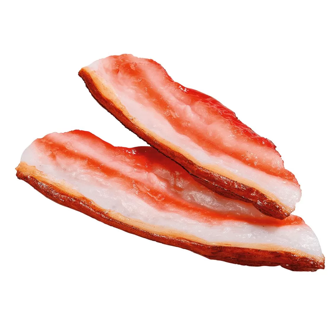 Platos Y Comida Rápida | Carnes Y Embutidos>DecoWoerner Lonchas De Bacon 17 Cm, Paquete 2 Unidades rojo