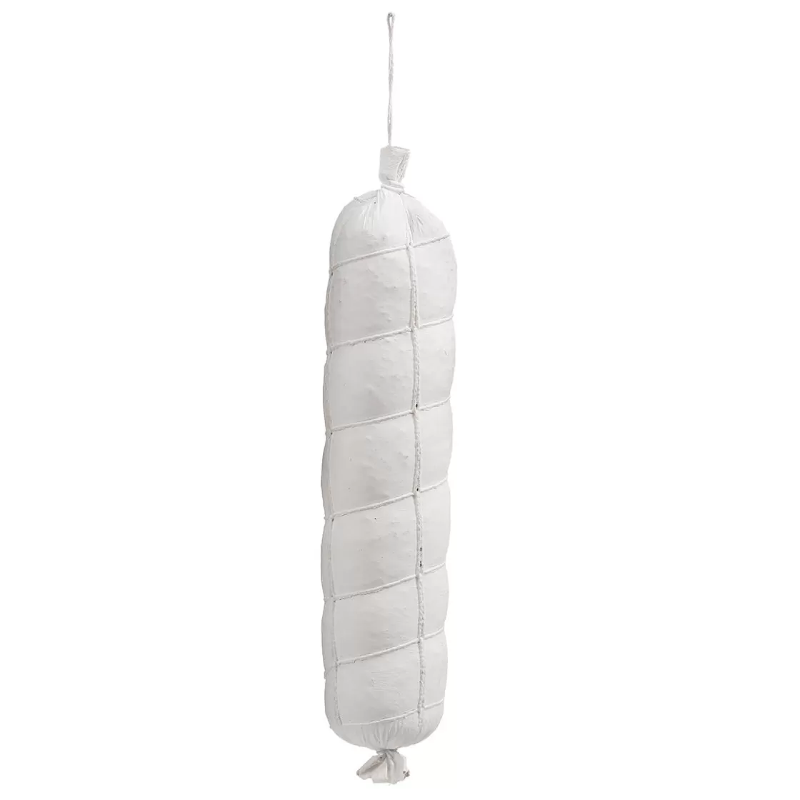 Carnes Y Embutidos>DecoWoerner Maniquí De Comida Salami Con Brazo De Cordón, 40 Cm blanco