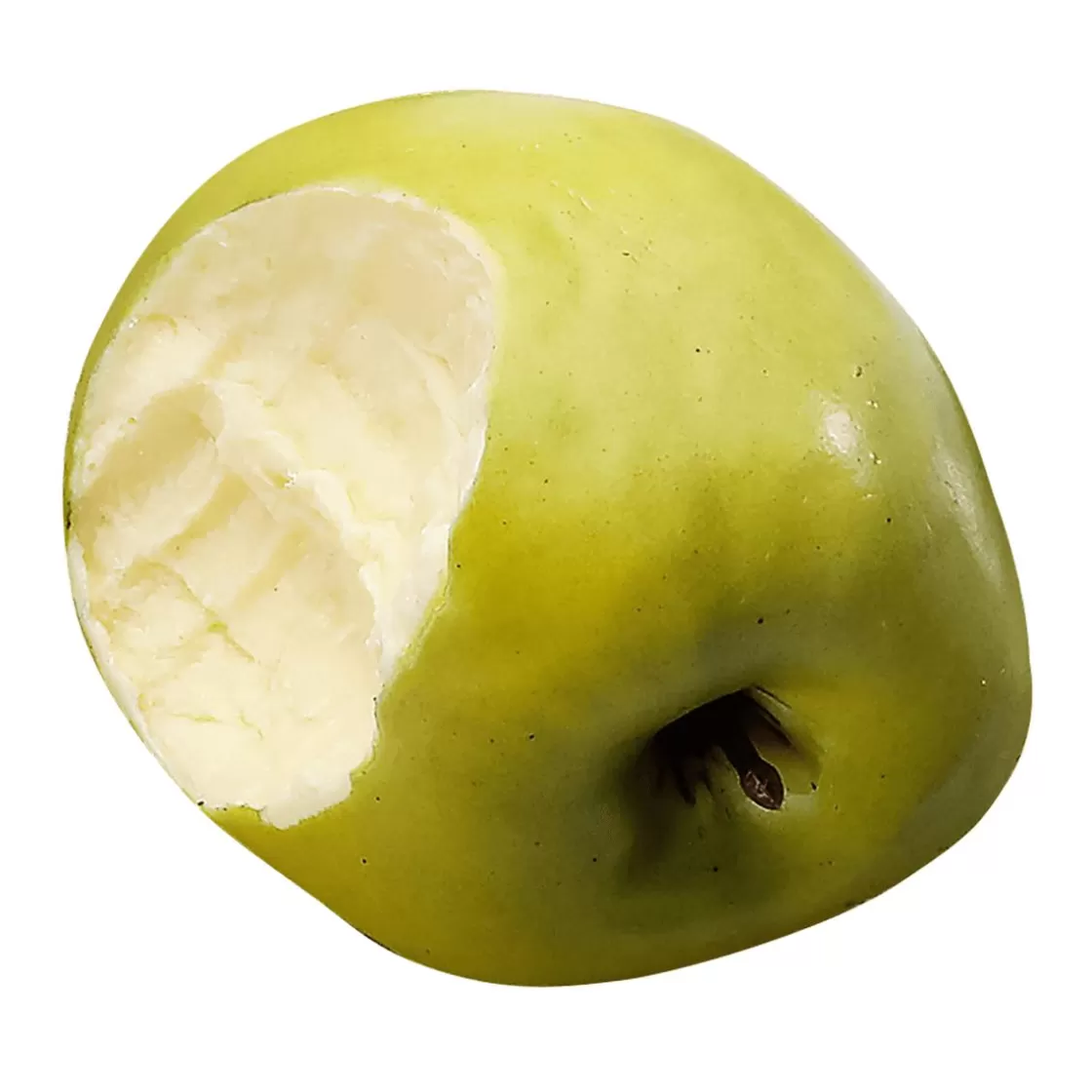 Frutas>DecoWoerner Maniquí De Manzana Mordida 7,5 Cm Ø verde