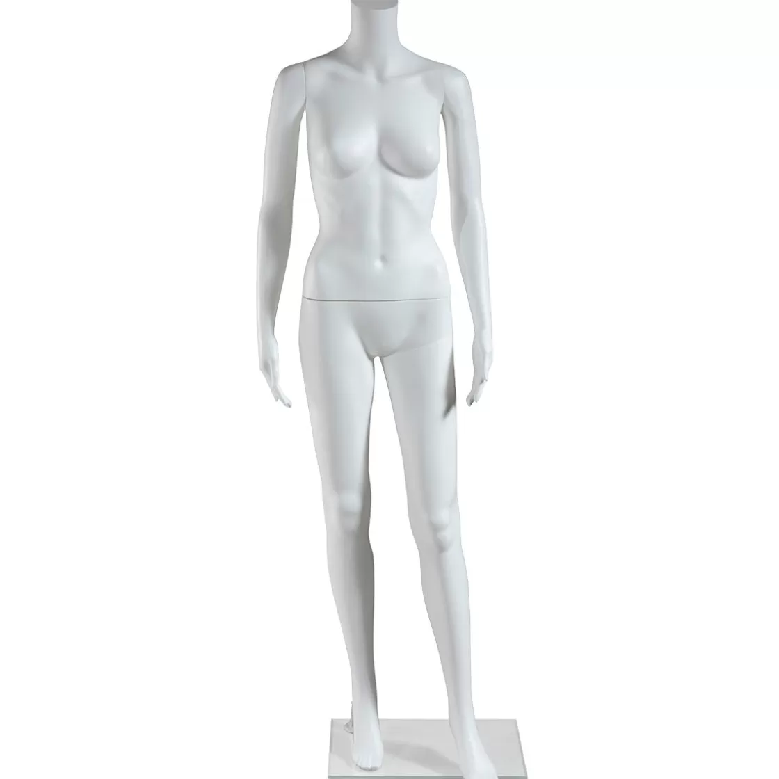 Maniquíes>DecoWoerner Maniquí De Mujer Sin Cabeza 163 Cm blanco