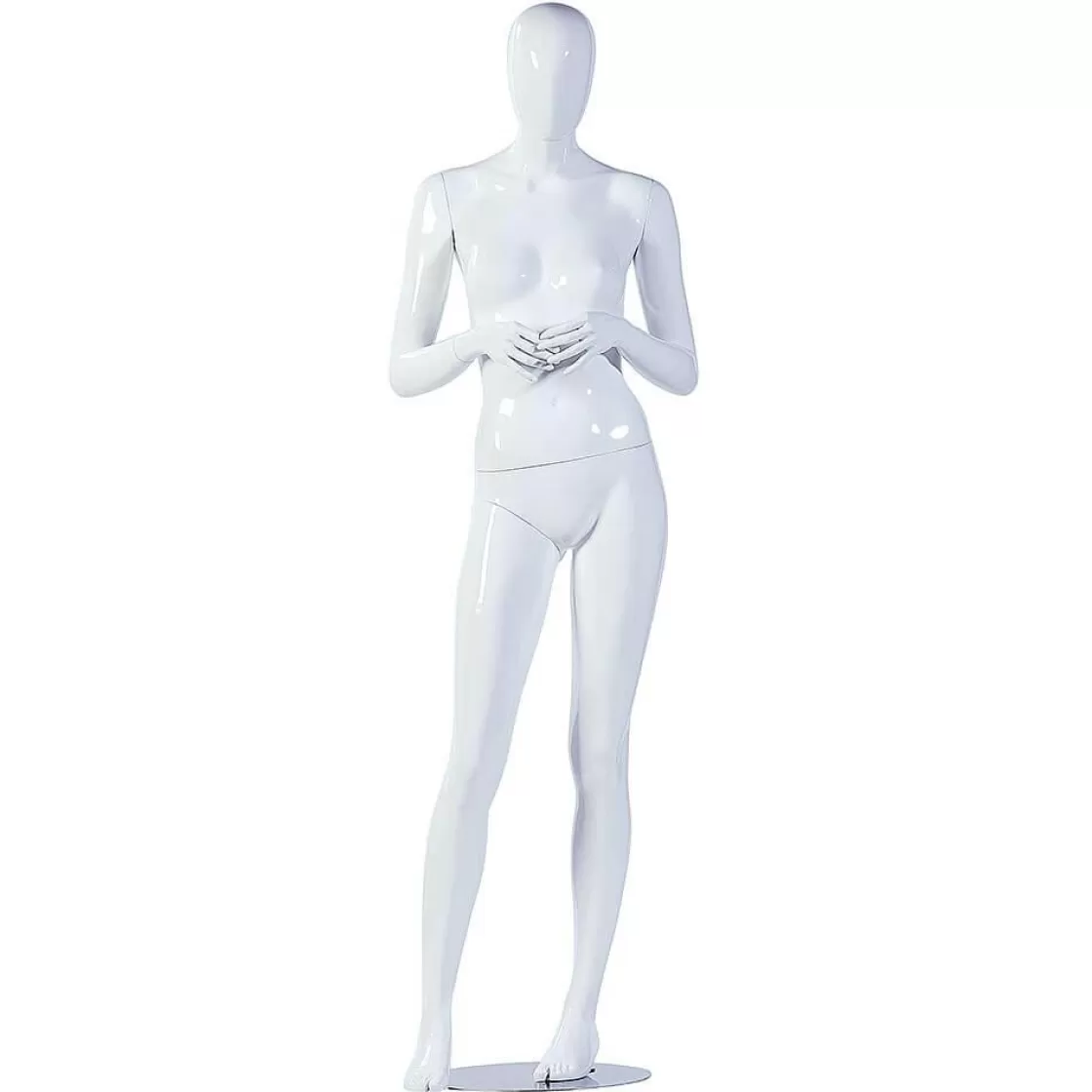 Maniquíes>DecoWoerner Maniquí De Señora "Apart" , Brazos Al Frente B-ware blanco