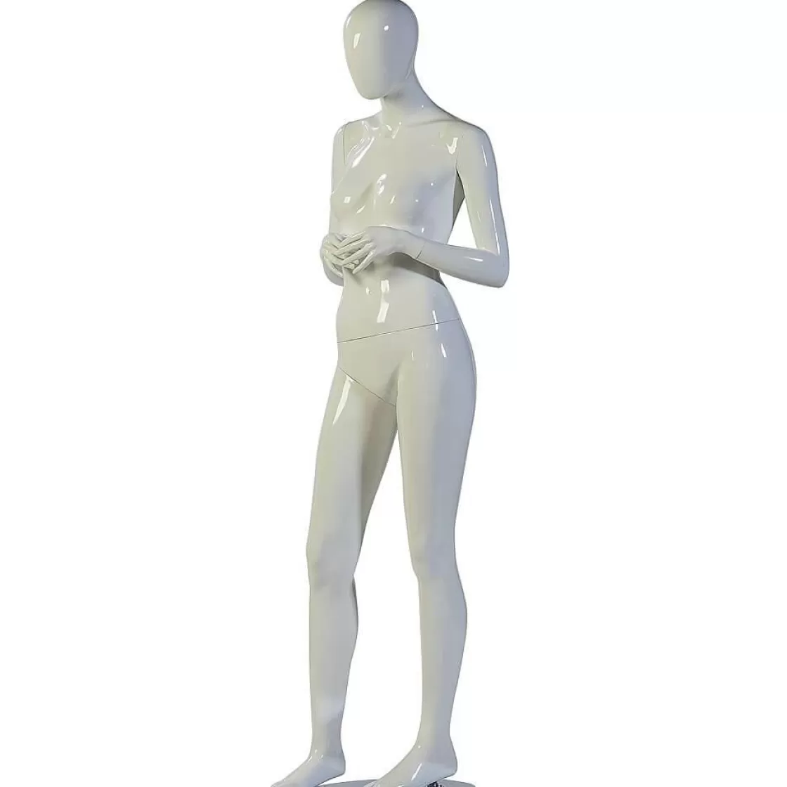 Maniquíes>DecoWoerner Maniquí De Señora "Apart" , Brazos Al Frente B-ware blanco