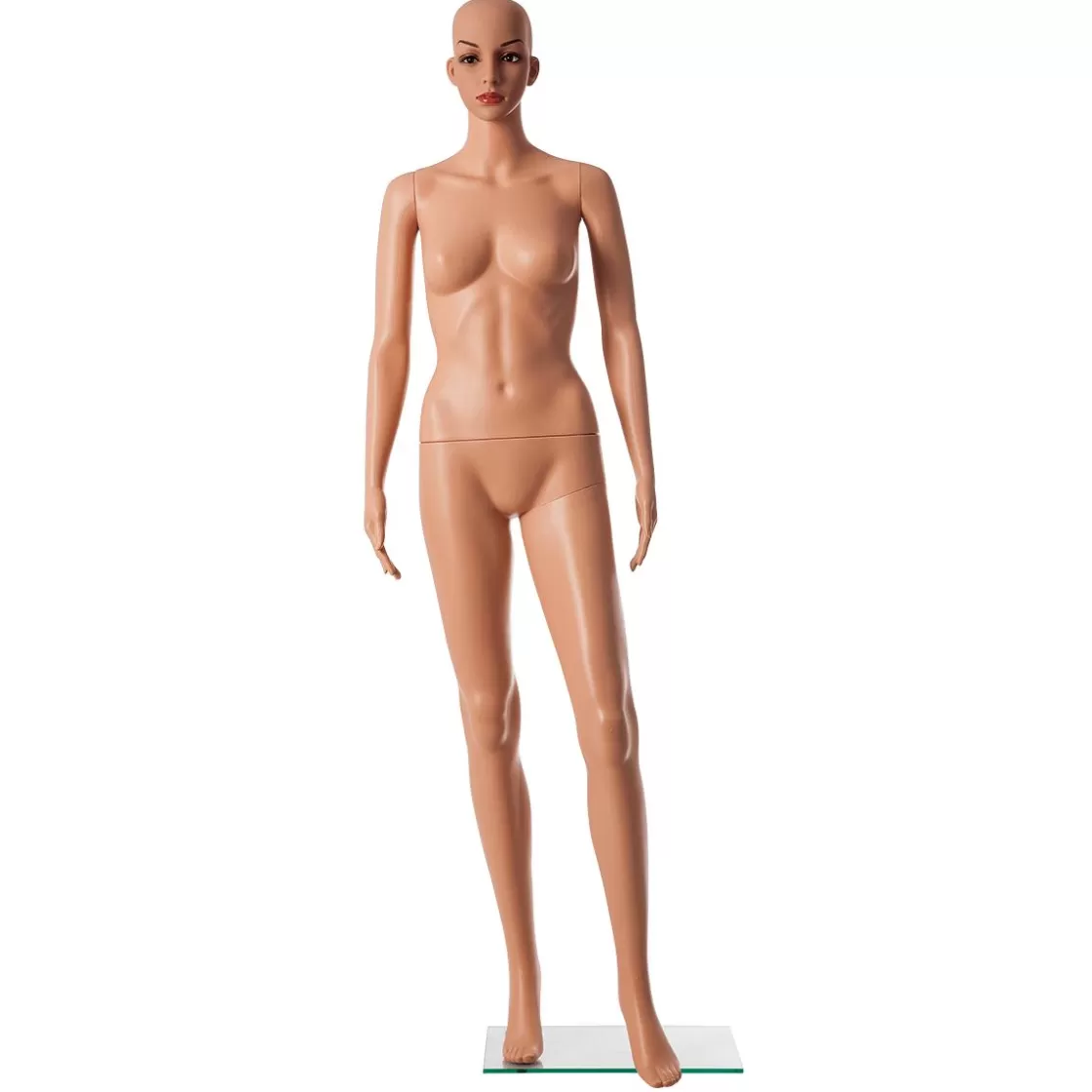 Maniquíes>DecoWoerner Maniquí Eco Señora, 178 Cm, Beige Colores de piel