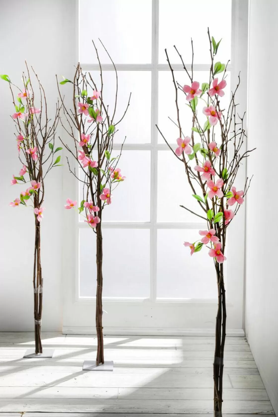 Decoración De Primavera | Ramas Y Ramitas>DecoWoerner Manojo De Ramas Decorativo Con Flores 115 Cm rosa