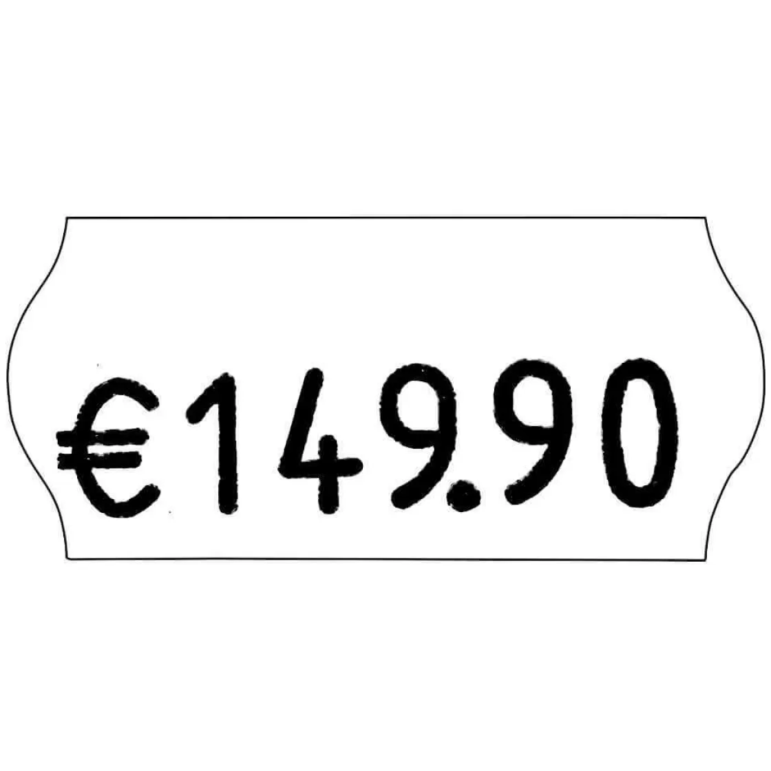 Etiquetaje>DecoWoerner Marcador De Precio, 1 Filas, 6 Compartimentos negro