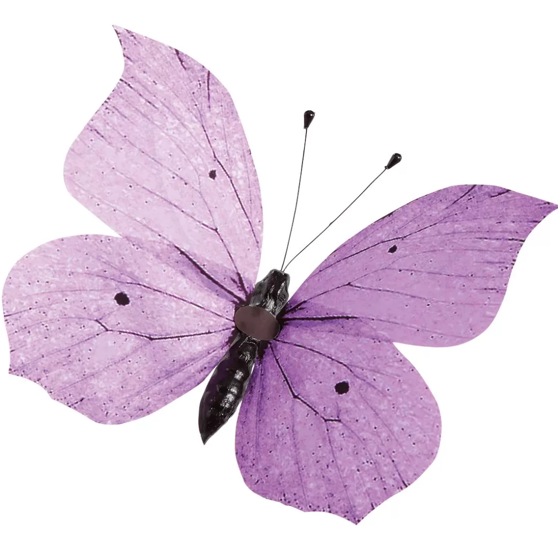 Decoración De Animales | Decoración De Primavera>DecoWoerner Mariposa Decorativa Púrpura, 30 Cm violeta