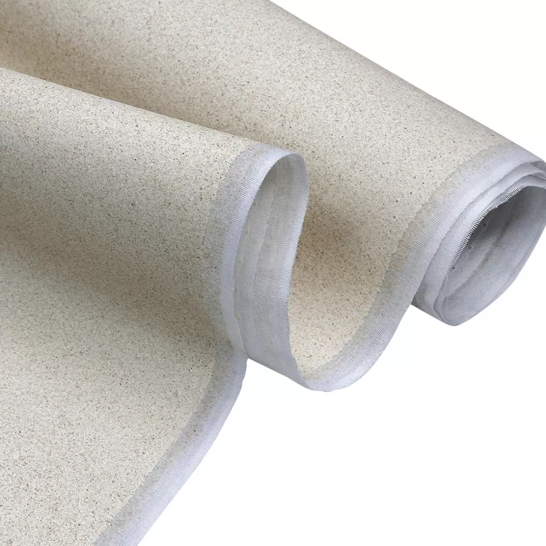 Telas | Decoración De Verano>DecoWoerner Material Arenoso Con Arena Real, 135 Cm De Anchura, 3 M marrón