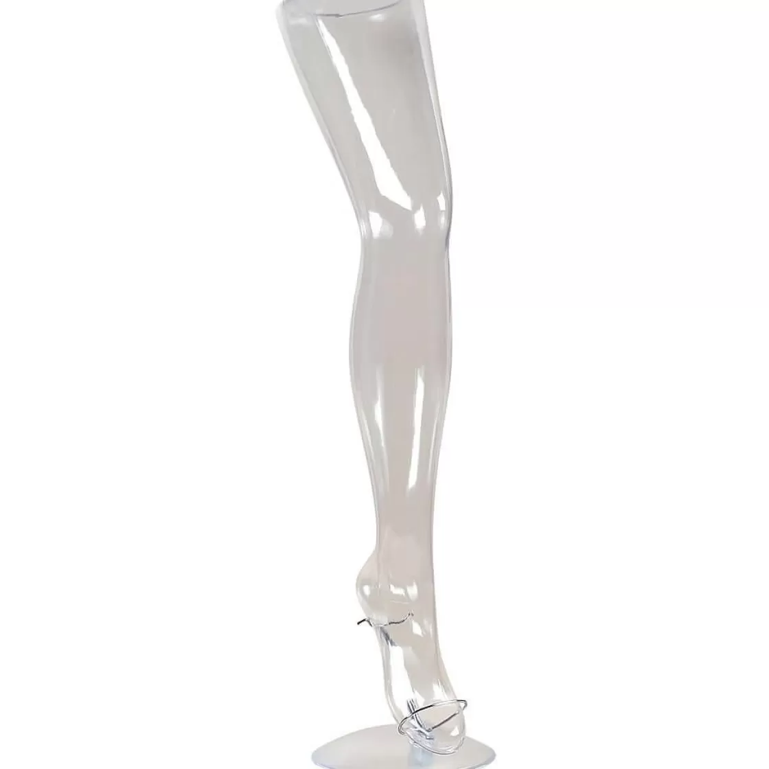 Maniquíes>DecoWoerner Media De Señora Pierna 74 Cm, transparente