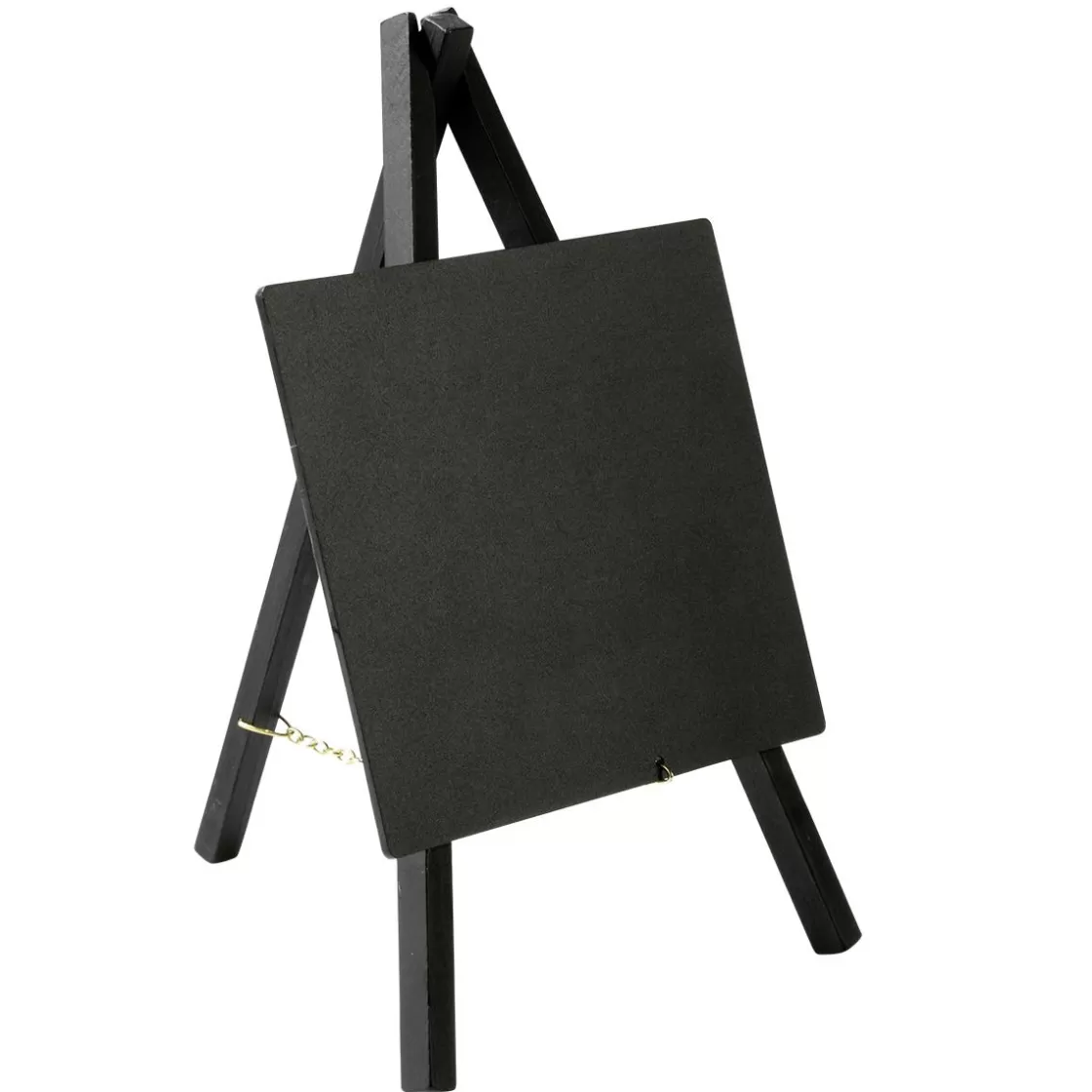 Carteles Y Señalización | Decoración Temática>DecoWoerner Mini Pizarra Inscribible Con Caballete 23 Cm negro