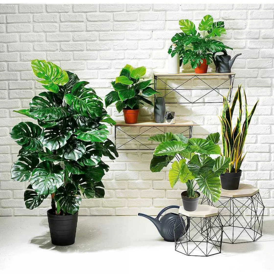 Plantas Verdes | Plantas De Interior>DecoWoerner Monstera Artificial 120 Cm verde