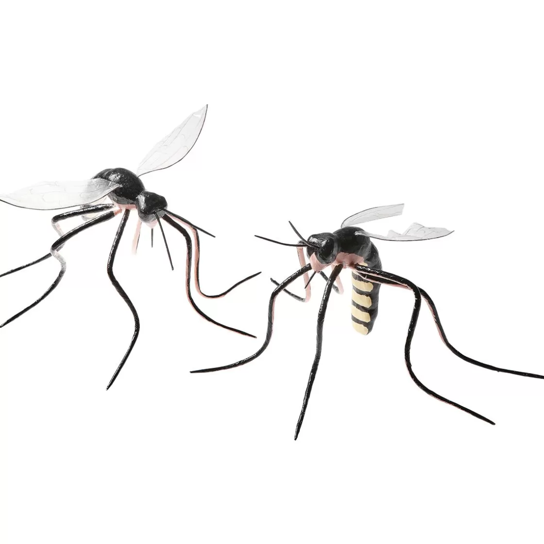 Decoración De Animales>DecoWoerner Mosquito Decorativo, 10 Cm, 2 Piezas negro