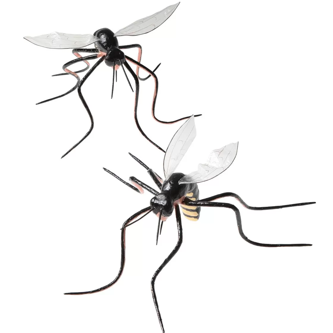 Decoración De Animales>DecoWoerner Mosquito Decorativo, 10 Cm, 2 Piezas negro