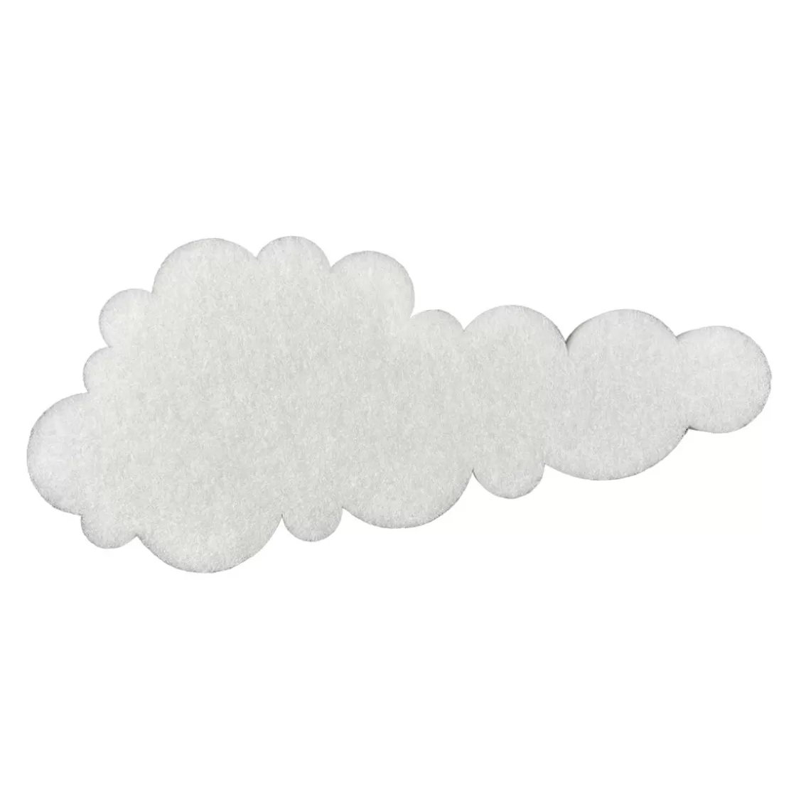 Decoración De Invierno>DecoWoerner Nubes De Algodón, Anchura 62 Cm blanco