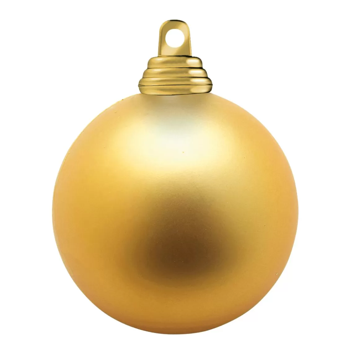 Bolas De Navidad>DecoWoerner Oscuro, Bolas De Navidad Mate De Plástico Ignífugo, 6 Cm Ø -24 Piezas oro