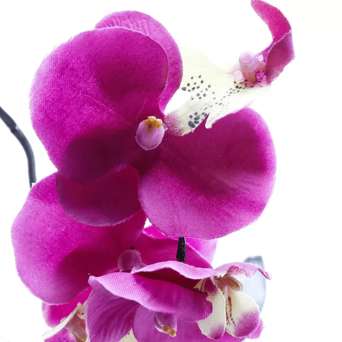 Plantas De Interior | Flores Artificiales>DecoWoerner Orquídea Artificial En Maceta, 28 Cm rosa