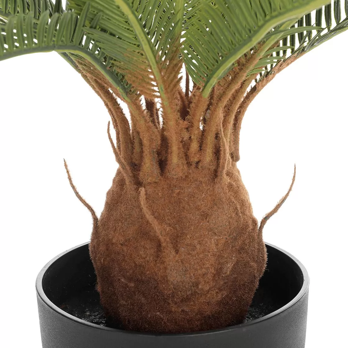 Árboles Artificiales>DecoWoerner Palmera Artificial Cycas En Maceta Lista 65 Cm verde