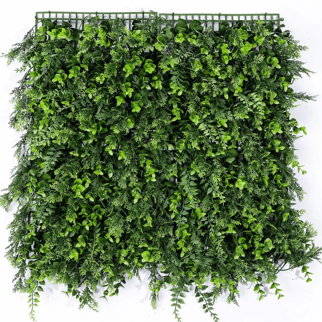 Decoración De Verano | Decoración De Primavera>DecoWoerner Panel Artificial De Eucalipto Y Helecho Premium, 50 X 50 Cm verde