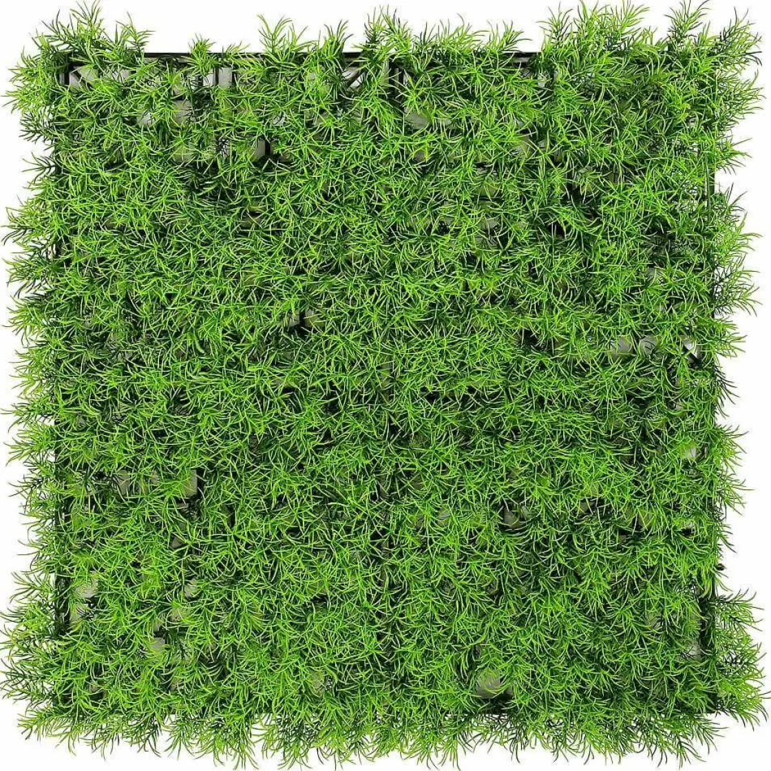 Decoración De Verano | Decoración De Primavera>DecoWoerner Panel Con Hierba Artificial 50 X 50 Cm verde