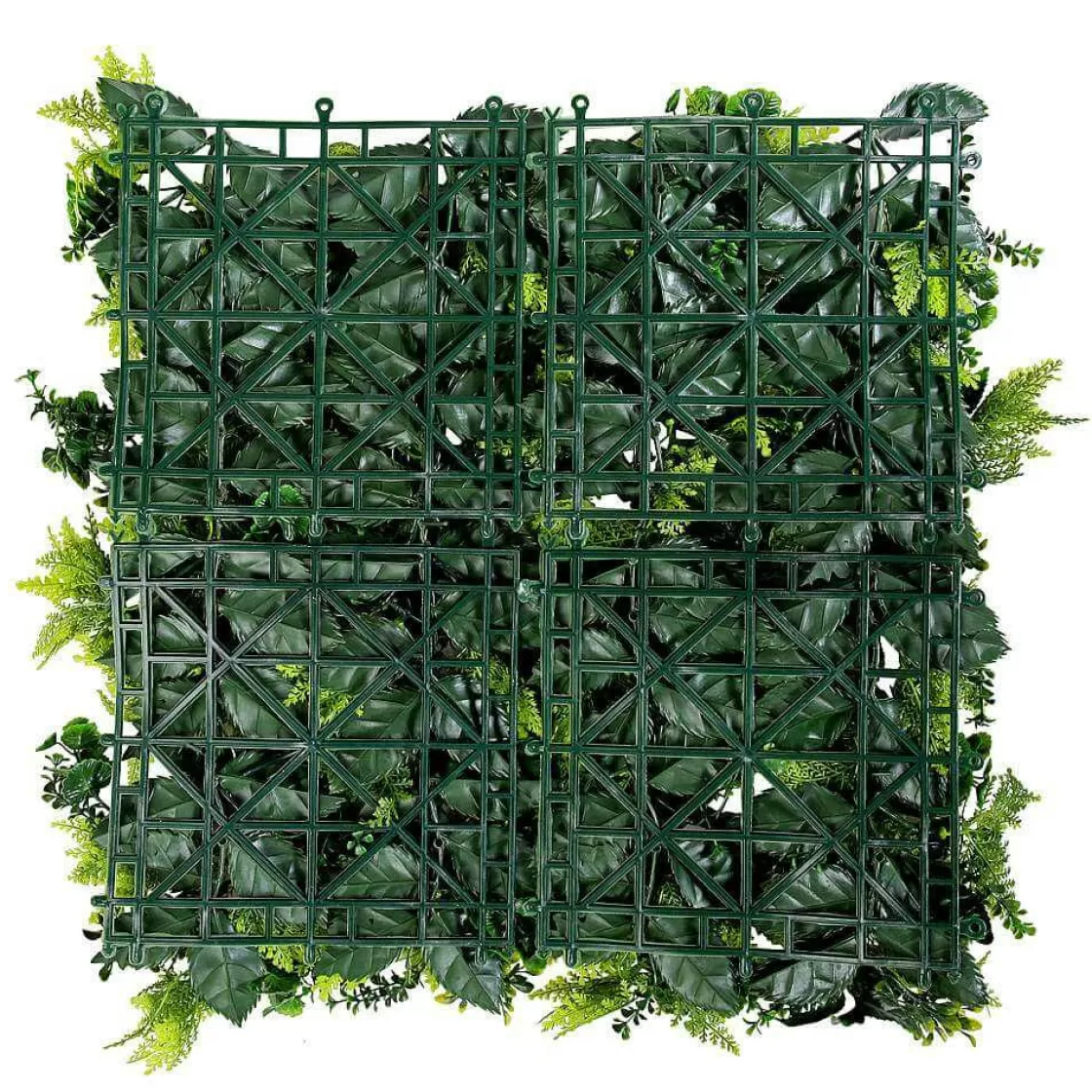 Paredes De Plantas>DecoWoerner Panel De Plantas s Artificiales, 50 X 50 Cm verde