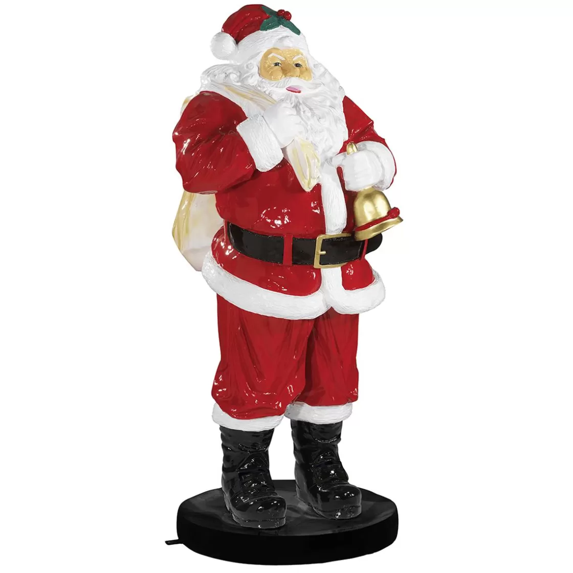 Decoración Navideña Xxl>DecoWoerner Papá Noel De Fibra De Vidrio 180 Cm rojo