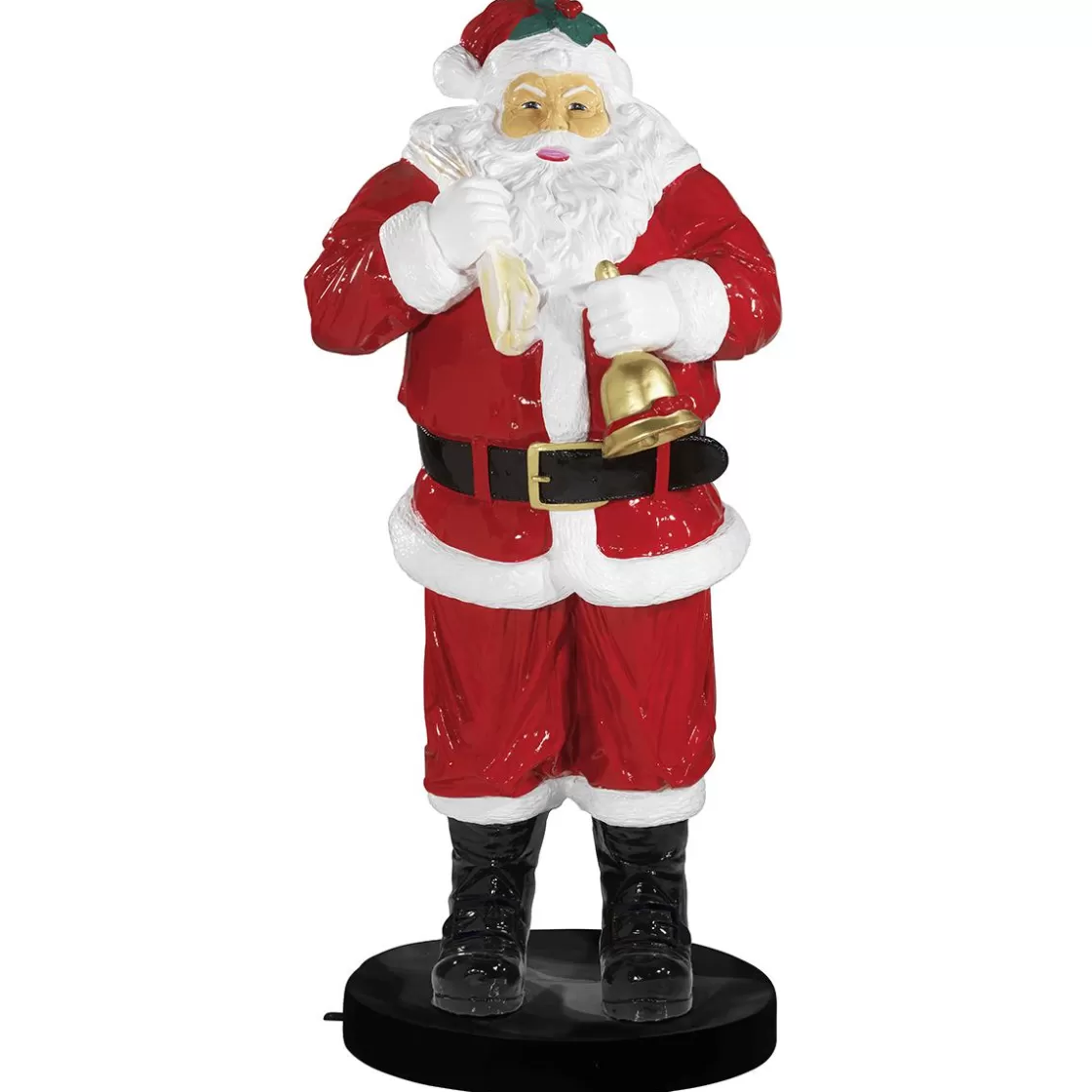 Decoración Navideña Xxl>DecoWoerner Papá Noel De Fibra De Vidrio 180 Cm rojo