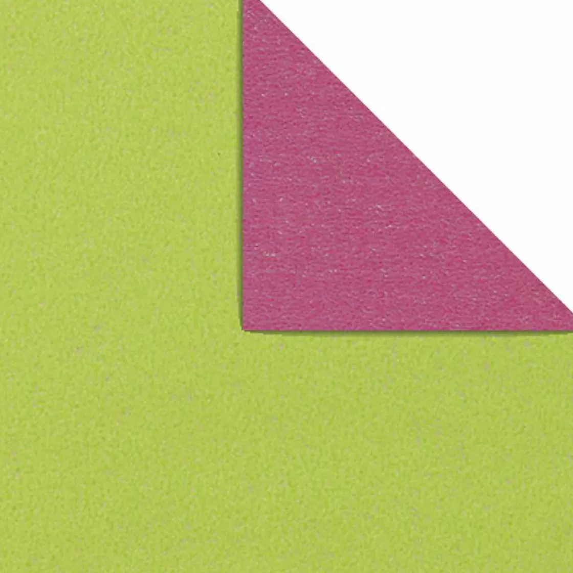 Papel De Regalo>DecoWoerner Papel De Regalo Bicolor 70 Cm, 100 M, Rosado Lima verde