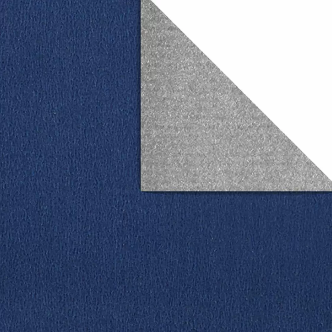 Papel De Regalo>DecoWoerner Papel De Regalo Bicolor 70 Cm, 250 M azul