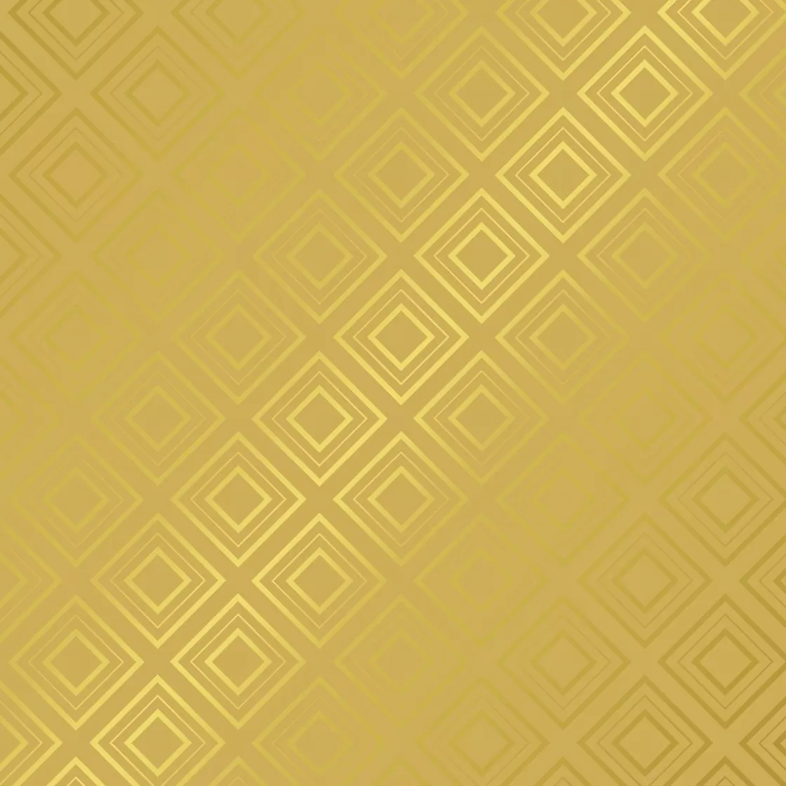 Papel De Regalo | Go Green - Envoltorio Para Regalo Ecológico>DecoWoerner Papel De Regalo Dorado Sostenible Con Motivos Geométricos Brillantes - Bobina De Papel De Regalo De 50 M oro