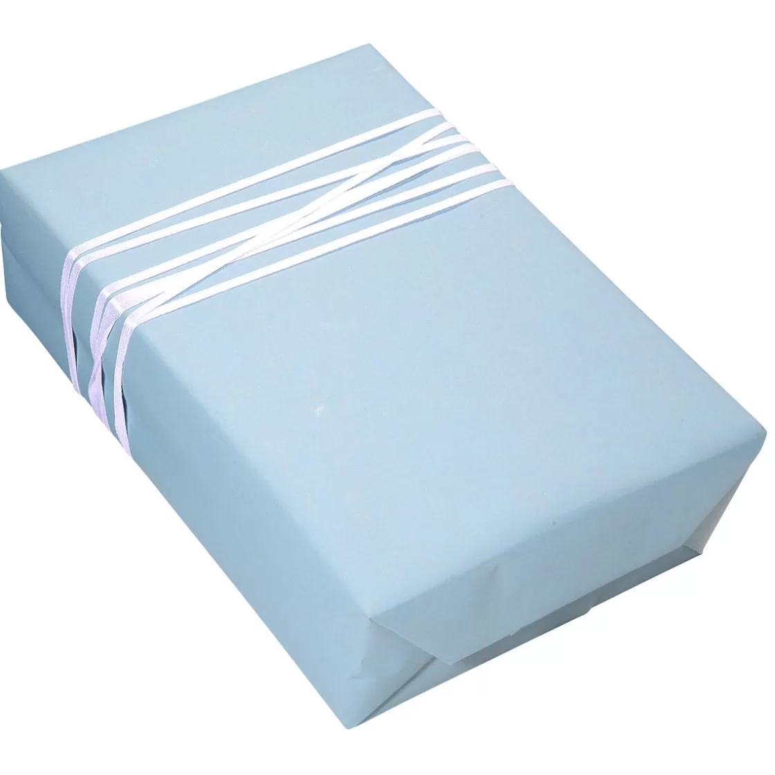 Go Green - Envoltorio Para Regalo Ecológico | Papel De Regalo>DecoWoerner Papel Kraft Liso Reciclado - Bobina De Papel De Regalo De 50 M azul