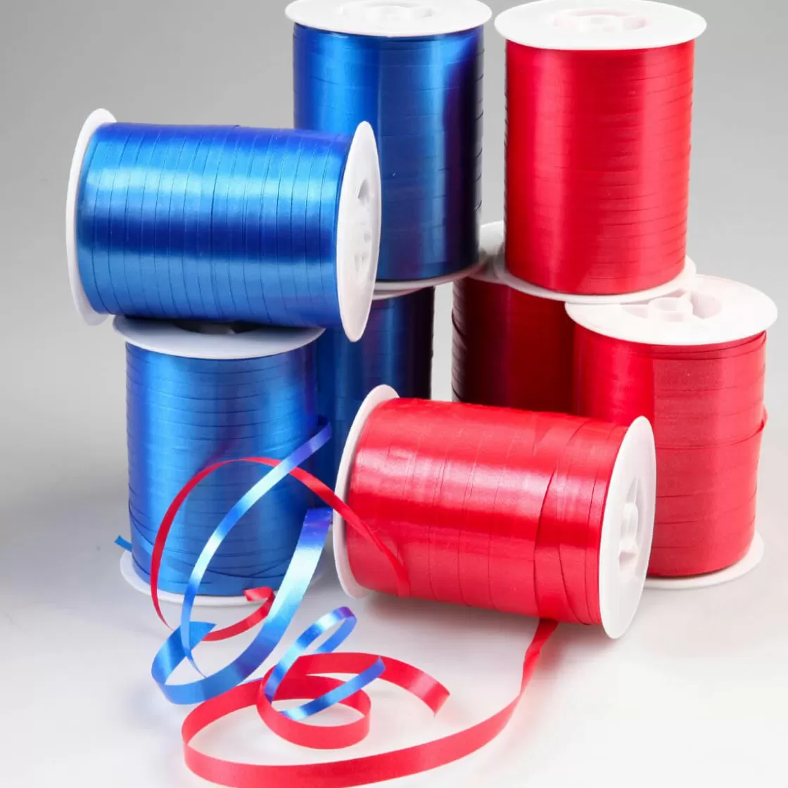 Cintas De Regalo>DecoWoerner Paquete De Ofertas Cintas De Poliéster "Compre 8 Pague 6" Rojo/azul