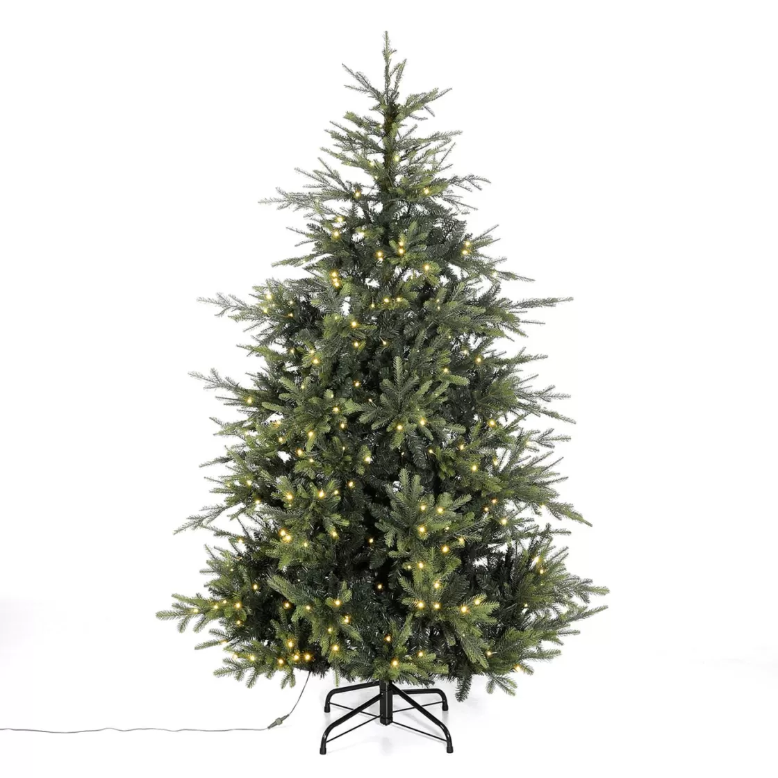 Árboles De Navidad Artificiales>DecoWoerner Pícea Artificial Con LED 210 Cm verde