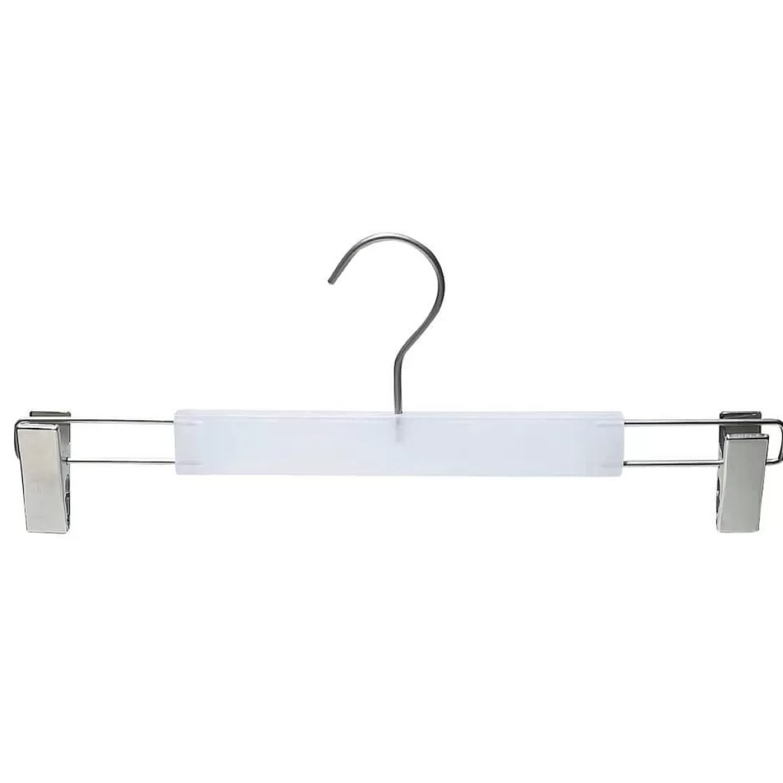 Perchas>DecoWoerner Percha Con Pinzas Esmerilada 36 Cm, 1 Paquete De 10 Piezas blanco