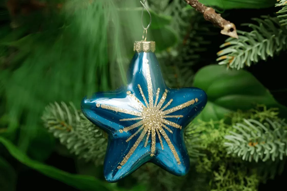 Estrella De Navidad | Bolas De Navidad>DecoWoerner Percha De Navidad "Estrella" 8 Cm, 12 Piezas multicolor