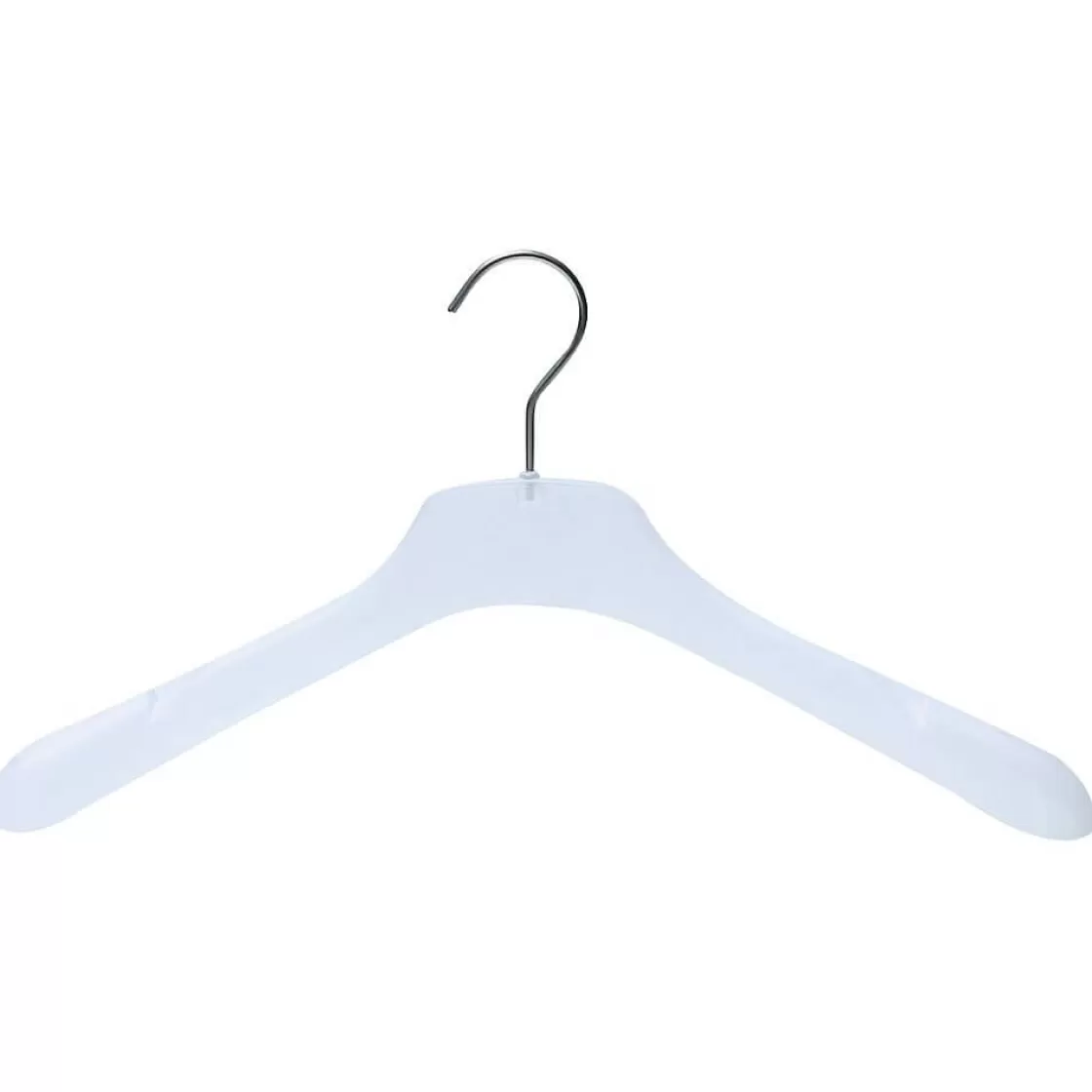 Perchas>DecoWoerner Percha Esmerilada 42 Cm, 1 Caja A´50 Piezas blanco