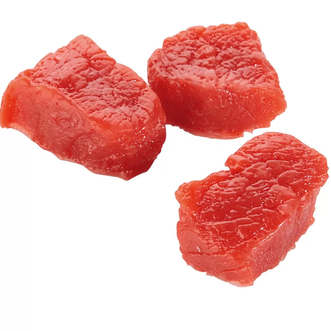 Carnes Y Embutidos>DecoWoerner Piezas De Gulasch De Plástico, 3 Piezas rojo