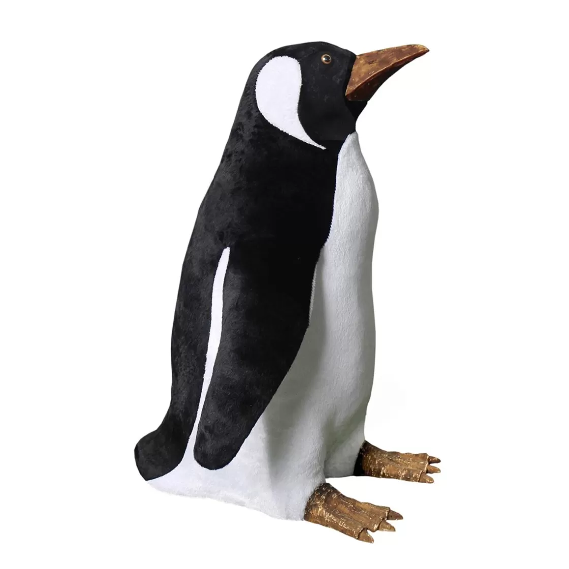 Decoración De Animales | Decoración De Invierno>DecoWoerner Pingüino XXL De Tamaño Natural negro