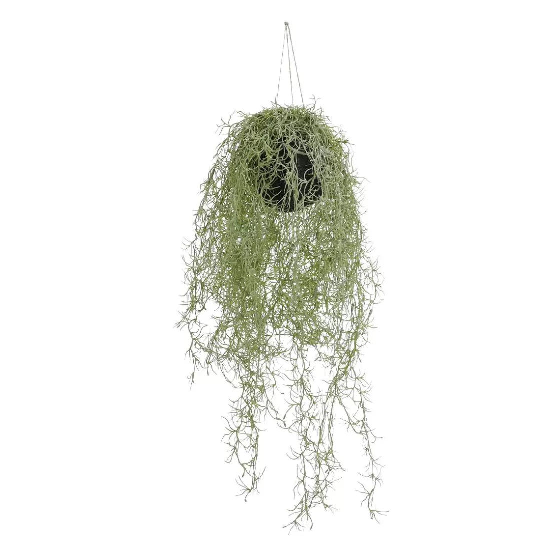 Plantas Colgantes>DecoWoerner Planta Colgante Bola De Musgo Artificial 70 Cm verde